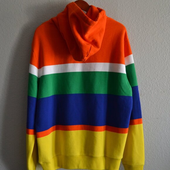 POLO RALPH LAUREN COLOR-BLOCKED DOUBLE KNITTED HOODIES - NWT $98 - Picture 4 of 8